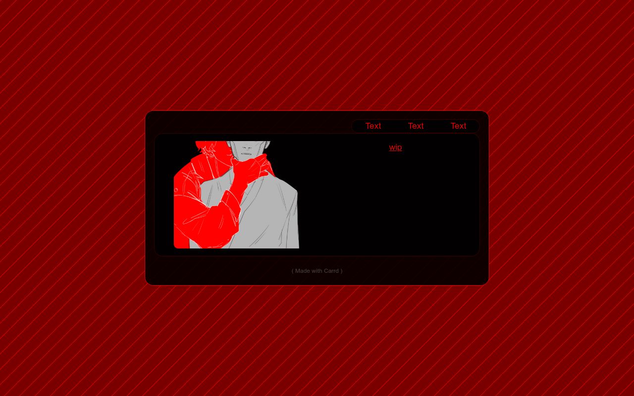 Carrd profile picture for @icebergs